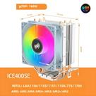 Cooler de CPU Silencioso RGB com 2 a 4 Tubos de Calor - Compatível com Intel e AMD