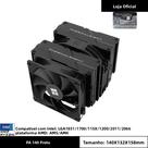 Cooler De CPU Thermalright Peerless AssAssin 140 De Alto Desempenho Com Seis Tubos De Calor GEN4 E
