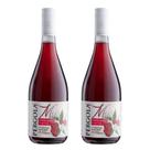 Cooler De Morango Vinho Tinto Suave Pérgola 750ml Kit 2 Un