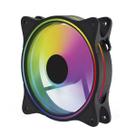 Cooler Fan 120mm com Led RGB Colorido Ring Light 12V 1200Rpm Cooler Fan 120mm com Led RGB Colorido Ring Light 12V 1200Rpm