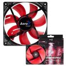 Cooler Fan Aerocool Para Gabinete Iluminação Led Vermelho Com Hélice Translúcida 120mm 12V Cooler Fan Aerocool Para Gabinete Iluminação Led Vermelho Com Hélice Translúcida 120mm 12V