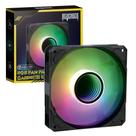 Cooler Fan ARGB Ventoinha para Gabinete Espelho Infinito PC Gamer Desktop 5V Revenger G-VR340