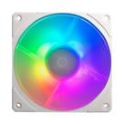 Cooler FAN Cooler Master Mobius 120P, 120mm, ARGB, Branco - MFZ-M2DW-24NP2-R1