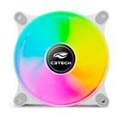 Cooler fan f9-l160wh rgb 120mm 12cm ventoinha para gabinete pc gamer c3tech