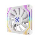 Cooler Fan Fortrek Frosty Rainbow 120mm 1200 RPM Branco - 83901 Cooler Fan Fortrek Frosty Rainbow 120mm 1200 RPM Branco - 83901