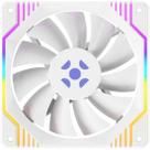 Cooler Fan Fortrek Frosty Rainbow Branco