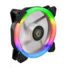 Cooler Fan Gamer Led Colorido RGB 120mm Ventoinha Gamer RGB Led Ring Raibow Molex Cooler Fan Gamer Led Colorido RGB 120mm Ventoinha Gamer RGB Led Ring Raibow Molex