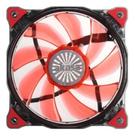 Cooler fan gamer ventilador 12cm led vermelho resfriamento