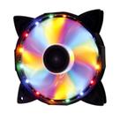 Cooler Fan Oex Game F30 16 Led Colorido 12cm Para Pc