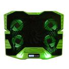 Cooler fan p/ cpu com led verde multilaser warrior