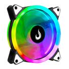 Cooler Fan Rise Mode Galaxy ARGB 5V 120mm Silencioso Dual LED