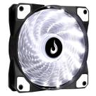 Cooler FAN Rise Mode Wind W1, 120mm, LED Branco - RM-WN-01-BW Cooler FAN Rise Mode Wind W1, 120mm, LED Branco - RM-WN-01-BW