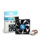 Cooler Gabinete Ventoinha Fan 80x80x25 Nfx Conector Molex