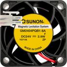 Cooler GM2404PQB1-8A 24V 2.9W 0.12A 2L 2P 40X40X28MM D3 Cooler GM2404PQB1-8A 24V 2.9W 0.12A 2L 2P 40X40X28MM D3