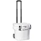Cooler LAKA 30QT Rotomoldado com Rodas Branco Cooler LAKA 30QT Rotomoldado com Rodas Branco