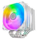 Cooler para CPU SilverStone Hydrogon D120 ARGB Branco Dual Tower