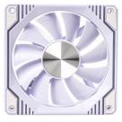 Cooler Para Gabinete Round5 Windforce White ARGB 120mm PWM Branco