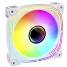 Cooler Para Gabinete Ryvel Blanc White, ARGB, 120mm, Branco, RY-FN-BL-WT-5V Cooler Para Gabinete Ryvel Blanc White, ARGB, 120mm, Branco, RY-FN-BL-WT-5V