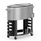 Cooler para pátio VINGLI 70QT com rodinhas e abridor de garrafas