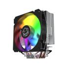 Cooler Para Processador Pcyes Tundra 120 Black Vulcan Led Rainbow Tdp 160W - Actbka120