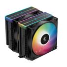 Cooler processador amd/intel deepcool series ag620 bk argb v2 preto r-ag620-bkammn-gjd