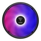 Cooler Processador Gamdias Aura GA1 LED Azul e Vermelho Preto Aura GA1
