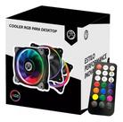COOLER RGB PARA DESKTOP 3un 120MM Brasil PC