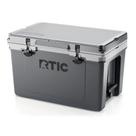 Cooler RTIC Ultra-Light 52 litros, refrigerador rígido, cinza escuro