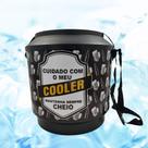 Cooler Térmico Lata de Cerveja Caixa Redondo para 30 Latas