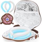 Cooling Neck Wrap HEALSTOK com bolsa isolada azul reutilizável