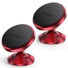 Coolpow Pack de 2 Soportes Magnéticos para Teléfono de Coche con Imán Fuerte