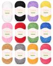 Coopay Fio Chenille Skinny 12 Unidades 50 g Fio DK Macio