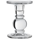 COPAS CASTIÇAL 13x9x9cm VIDRO TRANSP