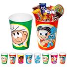 Copinho Mônica Magali Cascão E Cebolinha Festa Kit 10 Copos