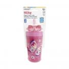 Copo 2 em 1 canudo e porta snack nuby