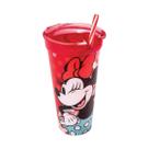 Copo 2 em 1 com canudo e compartimento 540ml Minnie Plasútil