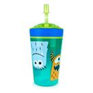 Copo 2 em 1 com Canudo e Porta Snack Nûby 10436012 Copo 2 em 1 com Canudo e Porta Snack Nûby 10436012