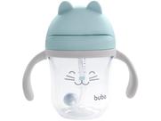 Copo 220 Ml Gatinho Azul com Alça Removível Buba