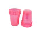 Copo 30ml bio crystal neon rosa c/10un.