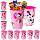 Copo 320ml Estampa Minnie Rosa para Crianças Decoração de Festas - 24 Unidades