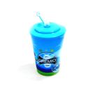 Copo 3D plastico com canudo 450ml Gremio Copo 3D plastico com canudo 450ml Gremio