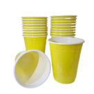 Copo 400ml americano bio amarelo c/25un.