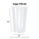 Copo 770 Ml Descartavel Plastico Pp Açai Festas C/ 120 Un