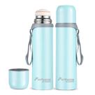 Copo a vácuo, garrafa a vácuo, caneca de café 500mL Aqua-Blue Copo a vácuo, garrafa a vácuo, caneca de café 500mL Aqua-Blue