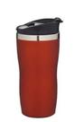 Copo Aço Inox 450 ml Coffe To Go - Vermelho