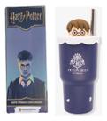 Copo Aço Inox 600ml Com Canudo Harry Potter Licenciado