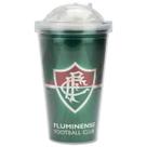 Copo Acrílico Com Canudo 600 Ml - Fluminense Verde