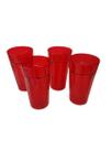 Copo acrilico conjunto com 4 peças refresco 480 ml Copo acrilico conjunto com 4 peças refresco 480 ml