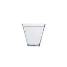 Copo Acrílico Crystal 100ml Sem Tampa PIC 101 Plastilânia Pacote 10 Unidades