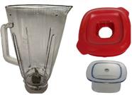 Copo Acrílico Tampa Vermelha Liquidificador Walita HR2270 Copo Acrílico Tampa Vermelha Liquidificador Walita HR2270